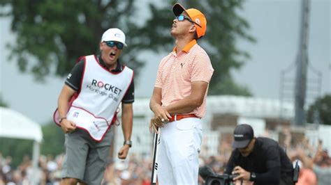 2023 Rocket Mortgage Classic leaderboard, grades: Rickie。